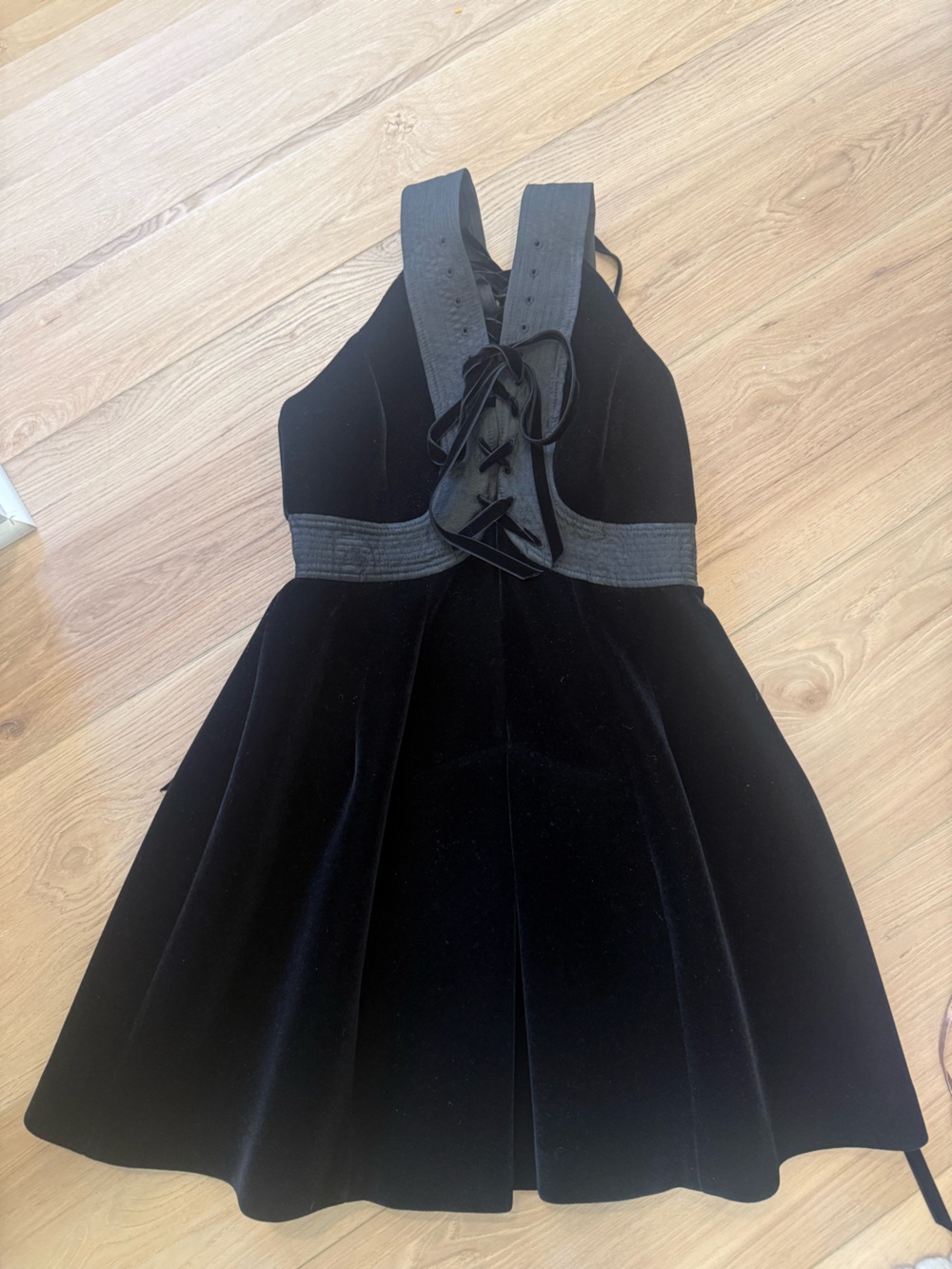 Vintage Marc Jacobs  Black Textured Dress with Subtle Trim size 6